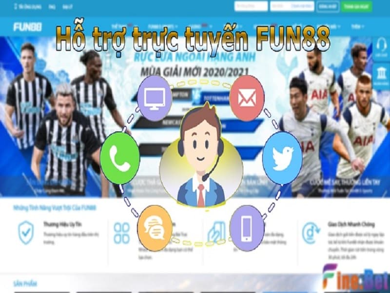 Nhà cái cá cược online Fun88 hàng đầu Việt Nam