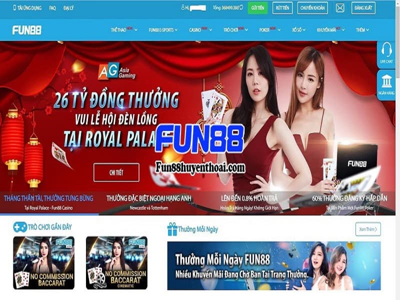 Fun88 có bị bắt là thật không ?