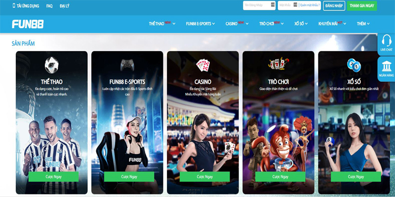 Nhà cái Fun88 có thật sự uy tín có như lời đồn