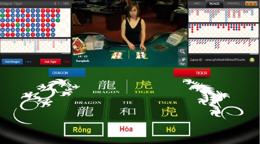 Game rồng hổ là gì. Cách chơi rồng hổ trực tuyến đơn giản nhất tại Fun88