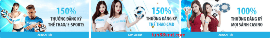 Fun339 - Link vào Fun88 thưởng nạp 150%
