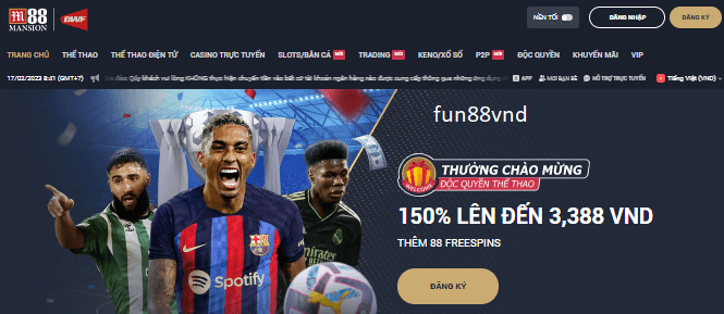 M88 cá cược thể thao trực tuyến