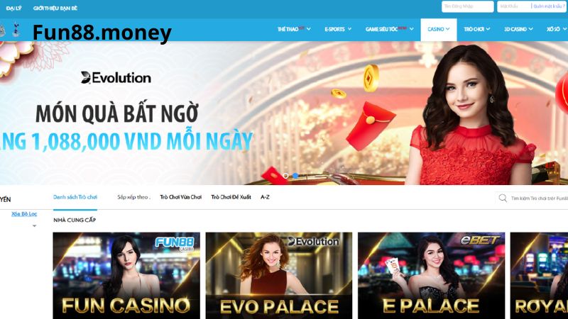 Evo Palace tại Fun88 là gì Evo Palace tại Fun88 là gì
