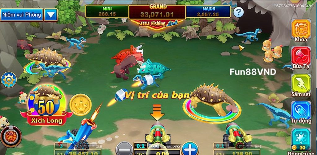 Khủng Long Tycoon Fun88