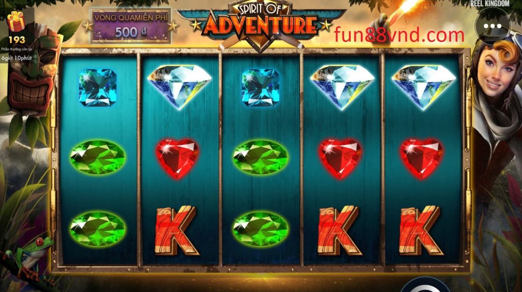 Cách Chơi game slot Tinh Thần Phiêu Lưu Fun88