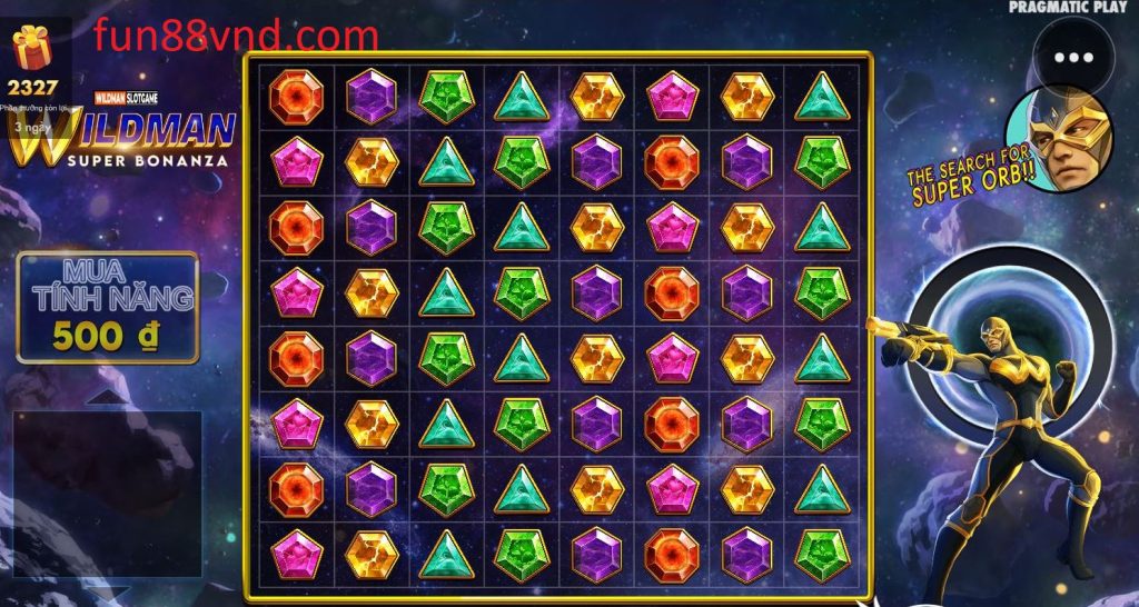 Luật Chơi Slot Wildman Super Bonanza Fun88